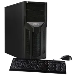 CAPTIVA Business-PC "Workstation I75-702", schwarz, ohne Betriebssystem, 32 GB RAM 1000 GB SSD, Computer