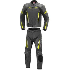 BÜSE Imola Lederkombi schwarz-gelb, 50