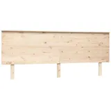 vidaXL Bett-Kopfteil 204x6x82,5 cm Massivholz Kiefer