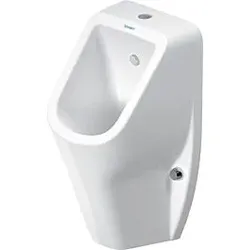 Duravit No. 1 Urinal 2818300000 30,5x29cm, Zulauf von oben, Rimless, weiß, ohne Fliege
