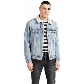 Levi's Type 3 Sherpa Trucker stonebridge-light wash L