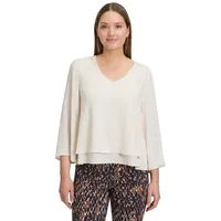Betty Barclay Schlupfbluse Damen unifarben beige 48 EU