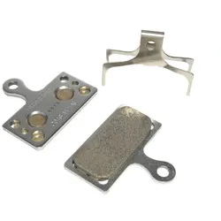 Shimano G04S Scheibenbremsbeläge gesintert, Metall für XTR, XT, SLX, hohe Bremskraft, langlebig, ideal bei Nässe und Schlamm