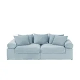 Smart Big Sofa Lionore ¦ grün ¦ Maße (cm): B: 242 H: 86 T: 121.0