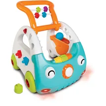 Infantino Sensory 3-in-1 Lauflernauto, Lauflernhilfe, Spielauto, mehrfarbig, 005216
