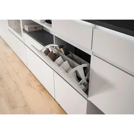 xonox home Shoelove 60 x 109 x 27 cm weiß/grau, 1 Schublade, Soft Close