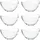 LEONARDO Müslischale Loop 043362, 15cm, Glas, transparent, Set, 6 Stück