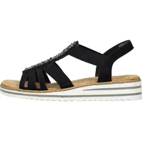 Rieker Sandale in Schwarz | Gr.: 38