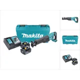 Makita DJR 186 RMK Akku Reciprosäge Säbelsäge 18 V + 2x Akku 4,0 Ah + Ladegerät + Koffer