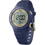 Ice-Watch - ICE digit - Unisex wristwatch with plastic strap Blau (und gold)