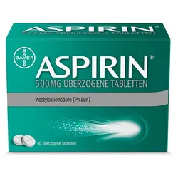 Aspirin 500 mg 40 St