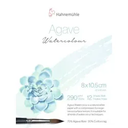 HAHNEMÜHLE Skizzenbuch 8x10,5cm naturweiß 10625400
