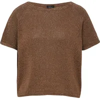 s.Oliver Strickpullover im Relaxed Fit mit U-Boot-Ausschnitt Braun L