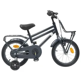 vidaXL Kinderfahrrad 12 Zoll Dunkelgrau