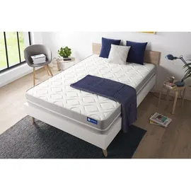 Actisom Matratze, Weiß, Textil, H1, 90x200 cm, Oeko-Tex® Standard 100, Schlafzimmer, Matratzen Shop, Matratzen