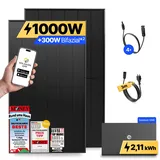 onBasic: 1000 Watt Balkonkraftwerk - ohne Halterung / 2.11 kWh / 3m