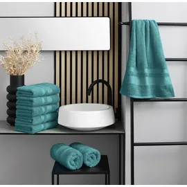 OTTO home Vanessa Handtuchset 8-tlg. petrol