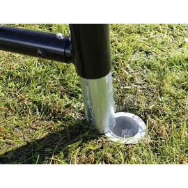 EXIT TOYS Finta Goal inkl. Torwand schwarz (41.07.10.00)