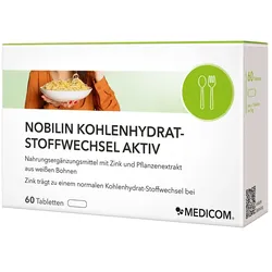 NOBILIN Kohlenhydrat-Stoffwechsel Aktiv Tabletten 60 St