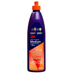 3M Perfect-It Gelcoat Medium Cutting Compound + Wax, 1,107 kg, 946 ml, 36106E