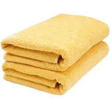 ZOLLNER Saunatuch 70 x 200 cm gelb 2 St.