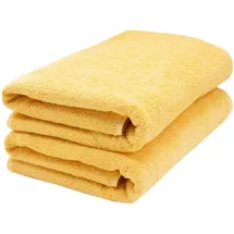 ZOLLNER Saunatuch 70 x 200 cm gelb 2 St.