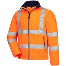 AS Arbeitsschutz Nitras Motion TEX VIZ, Warn-Fleecejacke XS | orange