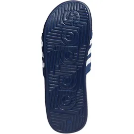 adidas Adissage Badeschlappen Dark Blue / Cloud White / Dark Blue 50