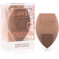 Luvia Cosmetics Prime Vegan Body Sponge Kosmetik Für Körper und Gesicht, Ideal Für Foundation, Concealer, Highlighter Techniques Und Puder Schminke