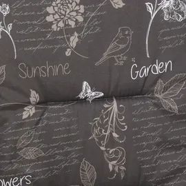 GO-DE Hochlehnerauflage 118 x 48 x 4 cm grau 2 St.