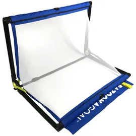 BazookaGoal Fußballtor Blau 120 cm