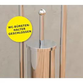 Eisl WC-Bürstengarnitur Toilettenpapierhalter stehend Chrom