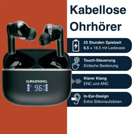 Grundig In Ear Ohrhörer Schwarz