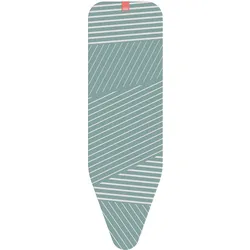 Ersatz-Bügelbrettbezug JOSEPH JOSEPH "Flexa Lineares Grau", weiß, B:45cm H:135cm T:3cm, Baumwolle, Bügelbrettbezüge, strapazierfähige, reißfeste Oberschicht. weiche Schaumstoffunterlage