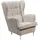 ed lifestyle Sessel HANS Webstoff 75 x 103 x 80 cm Beige