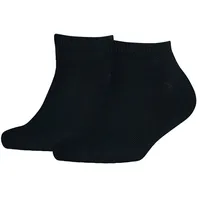 TOMMY HILFIGER Kinder Sneaker Socken, Vorteilspack - Teen, TH, Baumwolle, Uni, 23-42 Dunkelblau 23-26 8er Pack (4x2P)