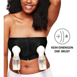 Medela Hands-Free – Einfaches Abpumpen mit adaptivem Stretch einfachen Milchfluss