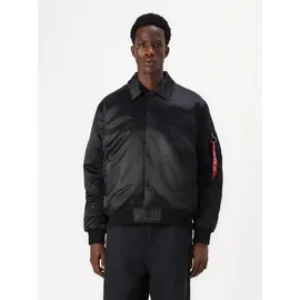 Alpha Industries Coach Logo Jacket schwarz L