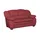 Uno Ledersofa aus Echtleder Casino ¦ rot ¦ Maße (cm): B: 159 H: 88 T: 92.0