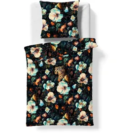 FLEURESSE Bed Art S Braun 135 x 200 cm + 80 x 80 cm