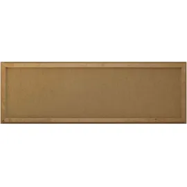 Reinders! Wandbild REINDERS "Wandbild Highlander Bulle Tiermotiv - Nahaufnahme - Hochlandrind Bild", schwarz (farbe bild(er): schwarz, weiß), B:156cm H:52cm, MDF, Bilder, Wandbild