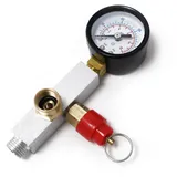 Wiltec Ersatzteil: Airbrush Kompressor Adapter Druckseite As196aw & Manometer