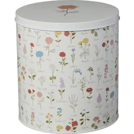 ib laursen Keksdose Grand Ma's Garden hoch rund, in weiss Ø Gr.: onesize