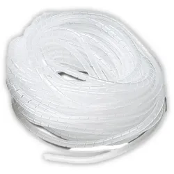 10m Kabelschlauch Schutzschlauch Kabelspirale Kabelschutz transparent Wahl 2088 2118 2125