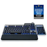 Mountain Everest Max Gunmetal Gray, LEDs RGB, MX BLUE, USB, DE (MG-EVK1G-CB1-DE)