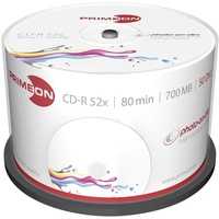 PrimeOn CD-R 700 MB 50 St. Spindel