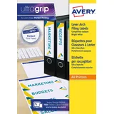 Avery Zweckform L4761-25 DIN A4 61 mm Weiß