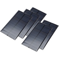 5stk 5,5V 180mA Mini Solarzelle Panel Selberbasteln für Telefon RC Ladegerät