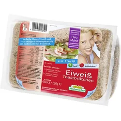 Mestemacher Eiweiß Toastbrötchen 4x 65G