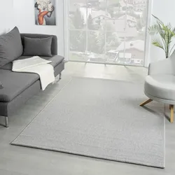 Teppich SEHRAZAT "Ada", grau, B:80cm H:8mm L:300cm, Kunstfaser, Teppiche, Sanfte Farben,modernes Design,langlebig,Eleganz trifft Komfort